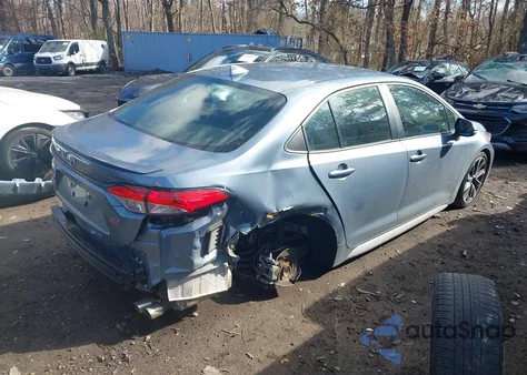 2020 Toyota Corolla Se z USA, uszkodzony, nr VIN 5YFS4RCE4LP044683